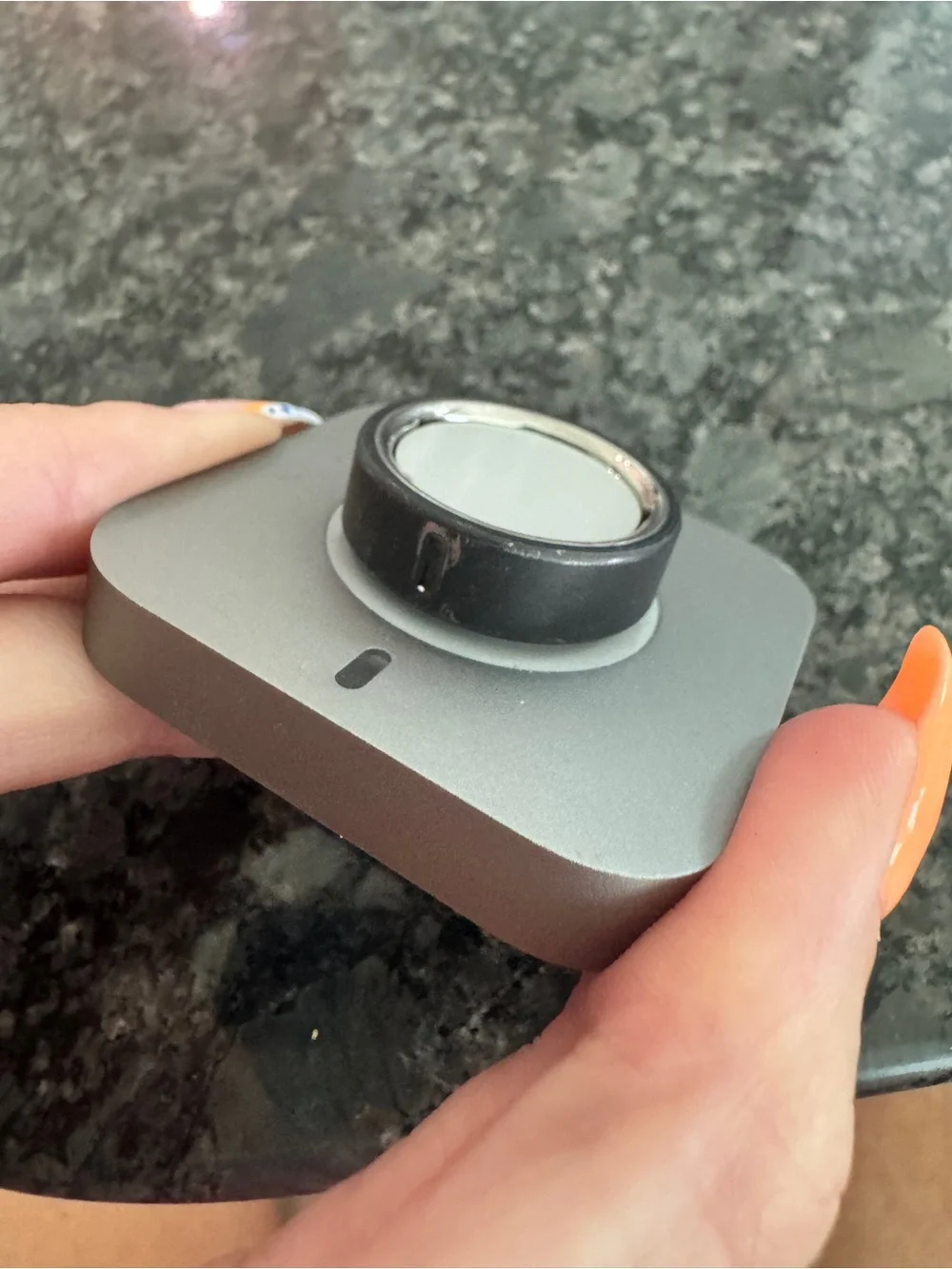 Oura Ring gen4/ black and sliver men’s 11